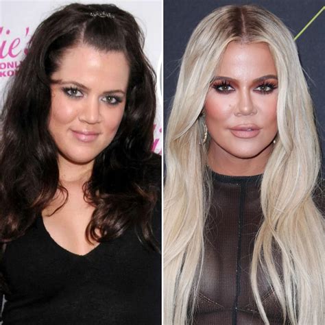 khloe kardashian transformation